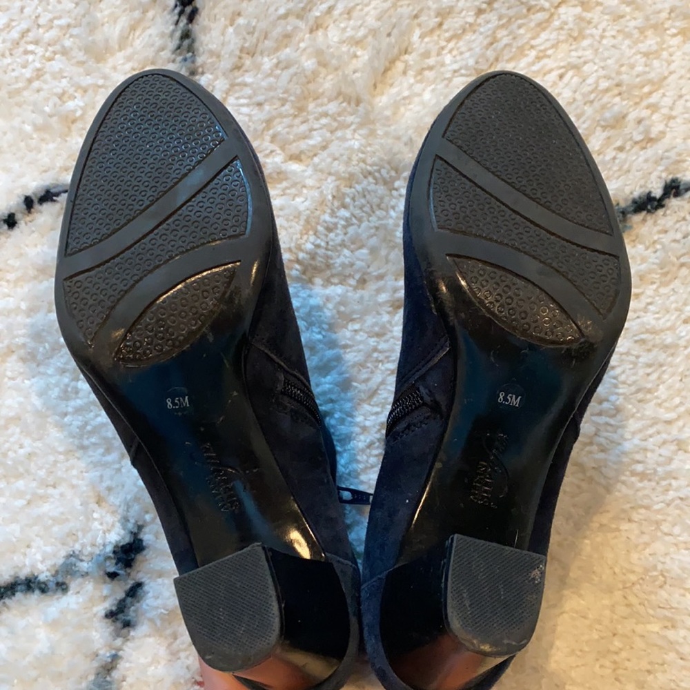 Alfani Navy Booties - Picture 4 of 8